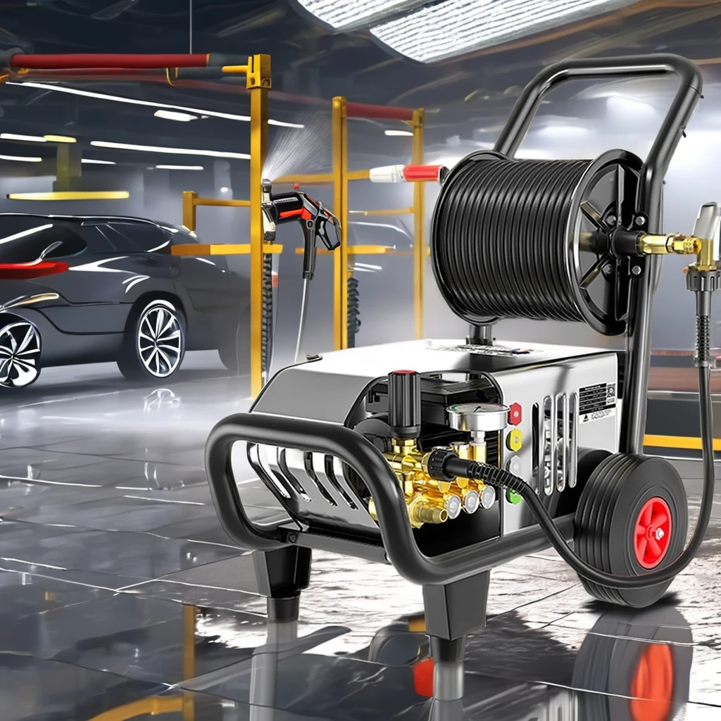 Directly Sold Manufacturer Black Ultra High Pressure Car Washing Machine 220V/380V High Power Industrial Electric
Directly Sold Manufacturer Black Ultra High Pressure Car Washing Machine 220V/380V High Power Industrial Electric