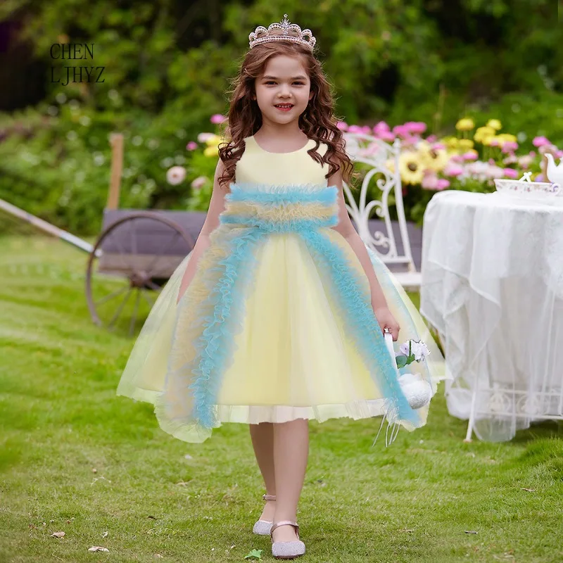 New Arrival Girls' Gradient Tulle Princess Dress, Party & Performance Dress for Kids, Birthday Gift
New Arrival Girls' Gradient Tulle Princess Dress, Party & Performance Dress for Kids, Birthday Gift