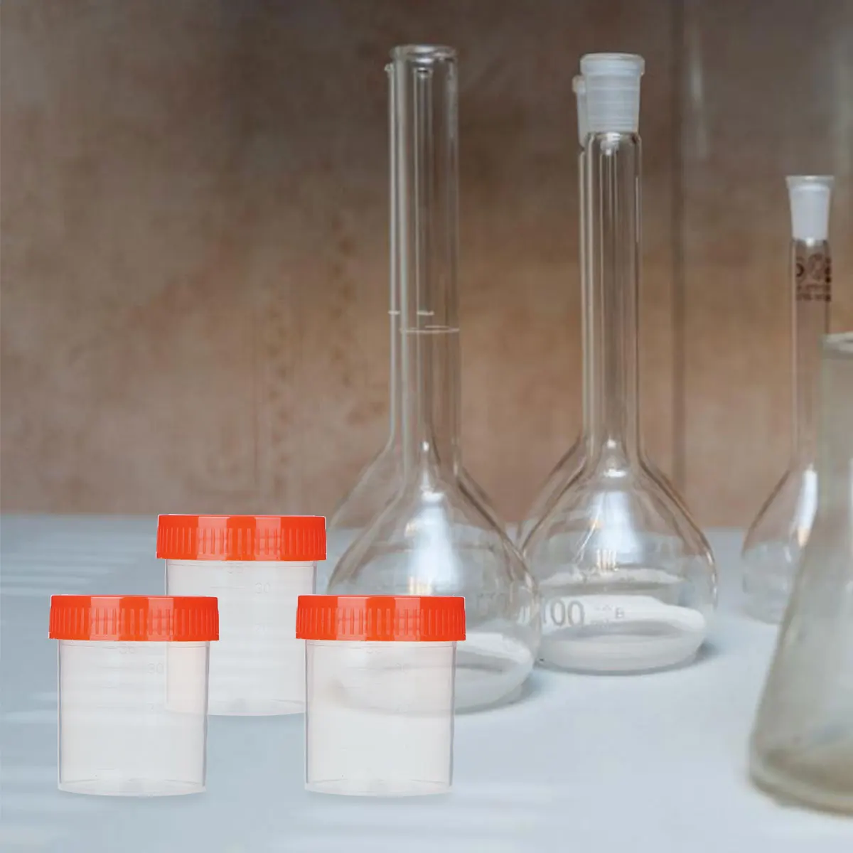 50 Pcs/1 Pack 40ml Plastic Specimen Sampling Cup Practical Urine Sealed Container with Spiral Cover for Laboratory Use (Random C
50 Pcs/1 Pack 40ml Plastic Specimen Sampling Cup Practical Urine Sealed Container with Spiral Cover for Laboratory Use (Random C