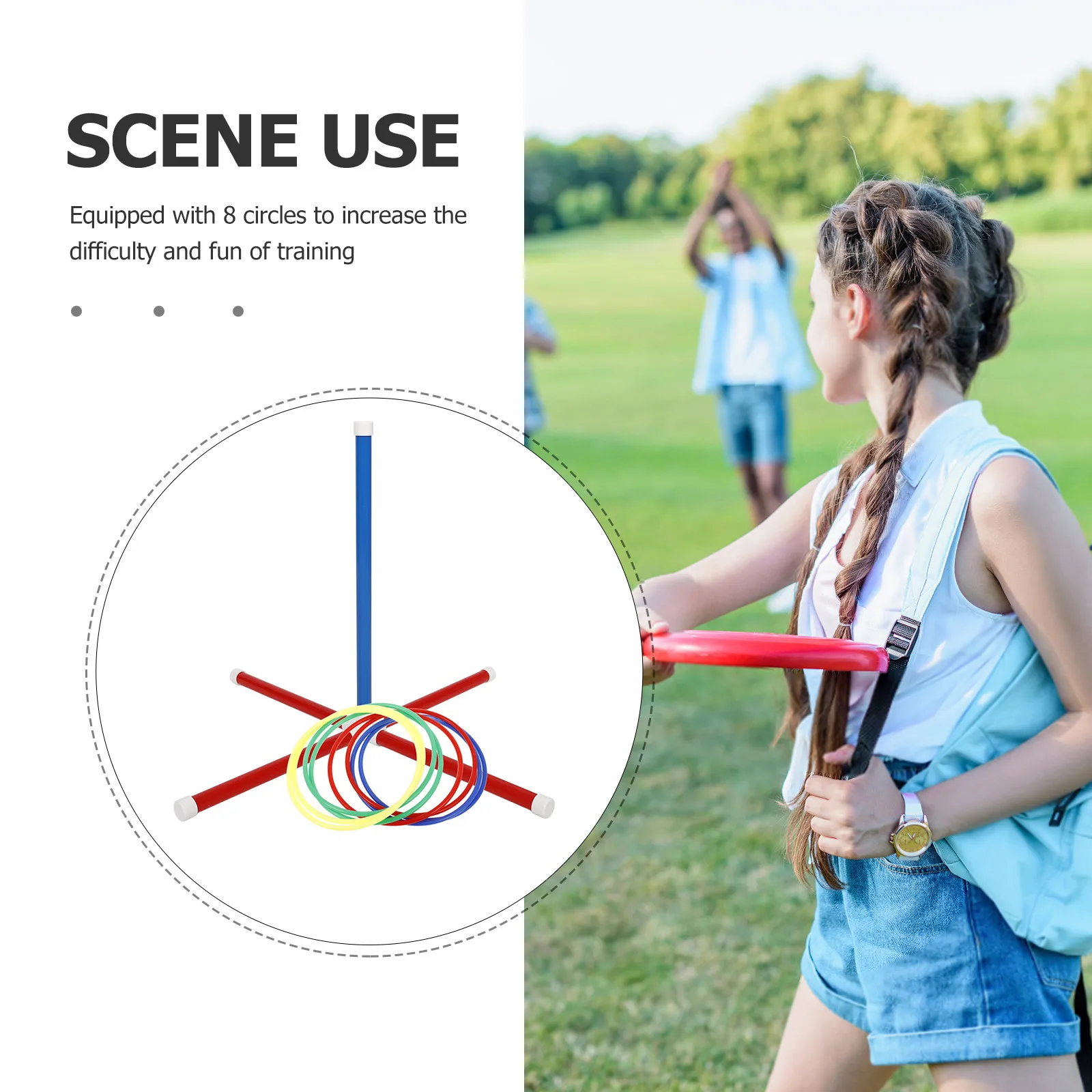 1Set Sensory Training Ring Toss Game Bright Color Creative Design for Family Indoor Outdoor Party Fun Interactive Play Equipment
1Set Sensory Training Ring Toss Game Bright Color Creative Design for Family Indoor Outdoor Party Fun Interactive Play Equipment