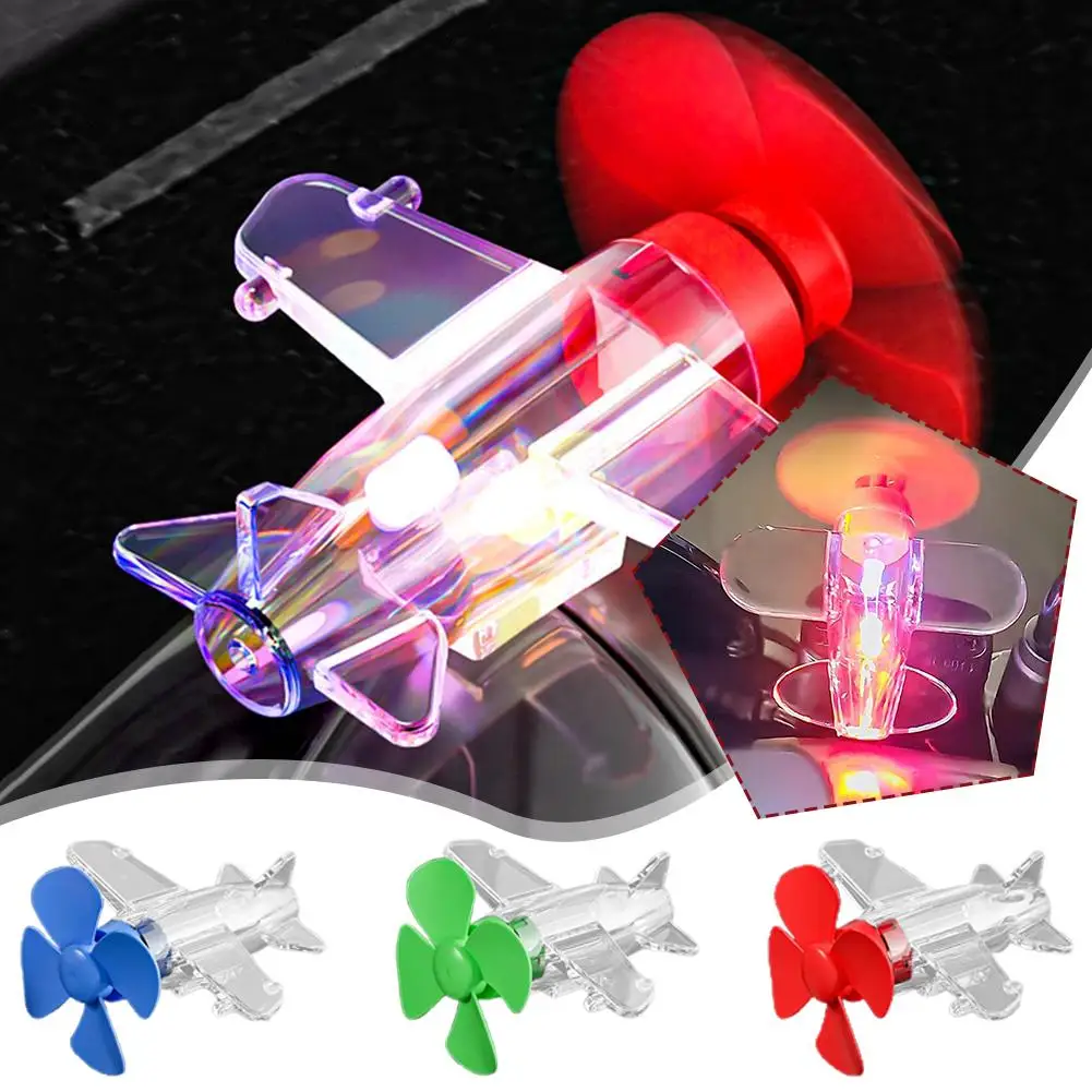 Wind Power Aircraft Wind Power Led Bright Light Car Lights Motorcycle Electric Rotation Night Accessories Decoration Y2h1
Wind Power Aircraft Wind Power Led Bright Light Car Lights Motorcycle Electric Rotation Night Accessories Decoration Y2h1