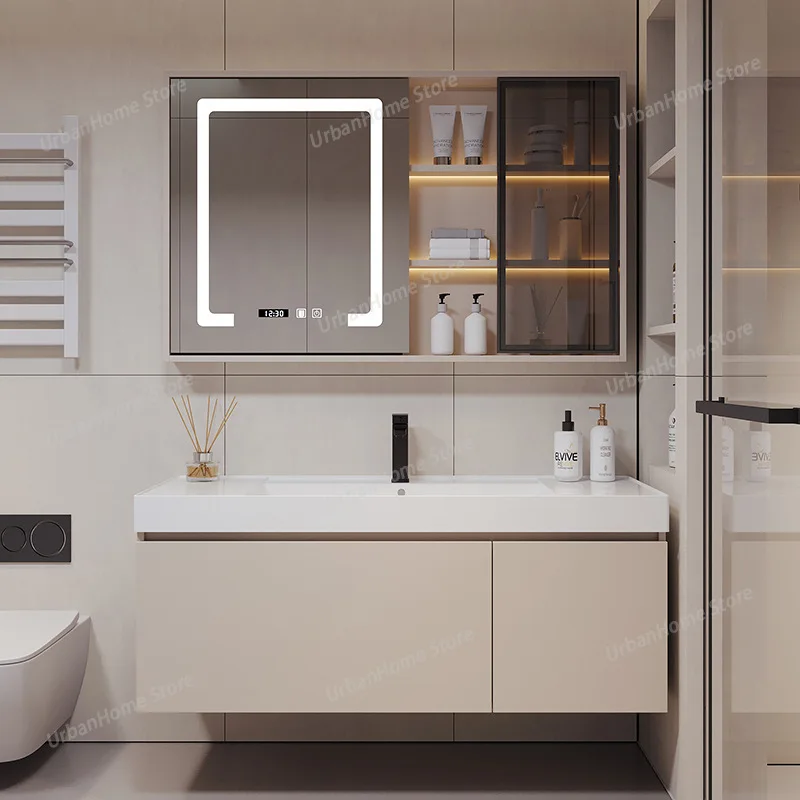 Beautiful Mirror Bathroom Cabinet Convenience Cosmetic Useful Bathroom Cabinet Artist Bathroom Furniture Badekabs Kabinet XYYSG
Beautiful Mirror Bathroom Cabinet Convenience Cosmetic Useful Bathroom Cabinet Artist Bathroom Furniture Badekabs Kabinet XYYSG