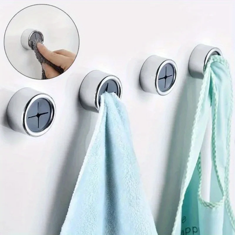 2Pcs Towel Holder Towel Hook Push in Tea Towel Holder Grip Hook Chrome Self Adhesive Kitchen Cloth Clip
2Pcs Towel Holder Towel Hook Push in Tea Towel Holder Grip Hook Chrome Self Adhesive Kitchen Cloth Clip