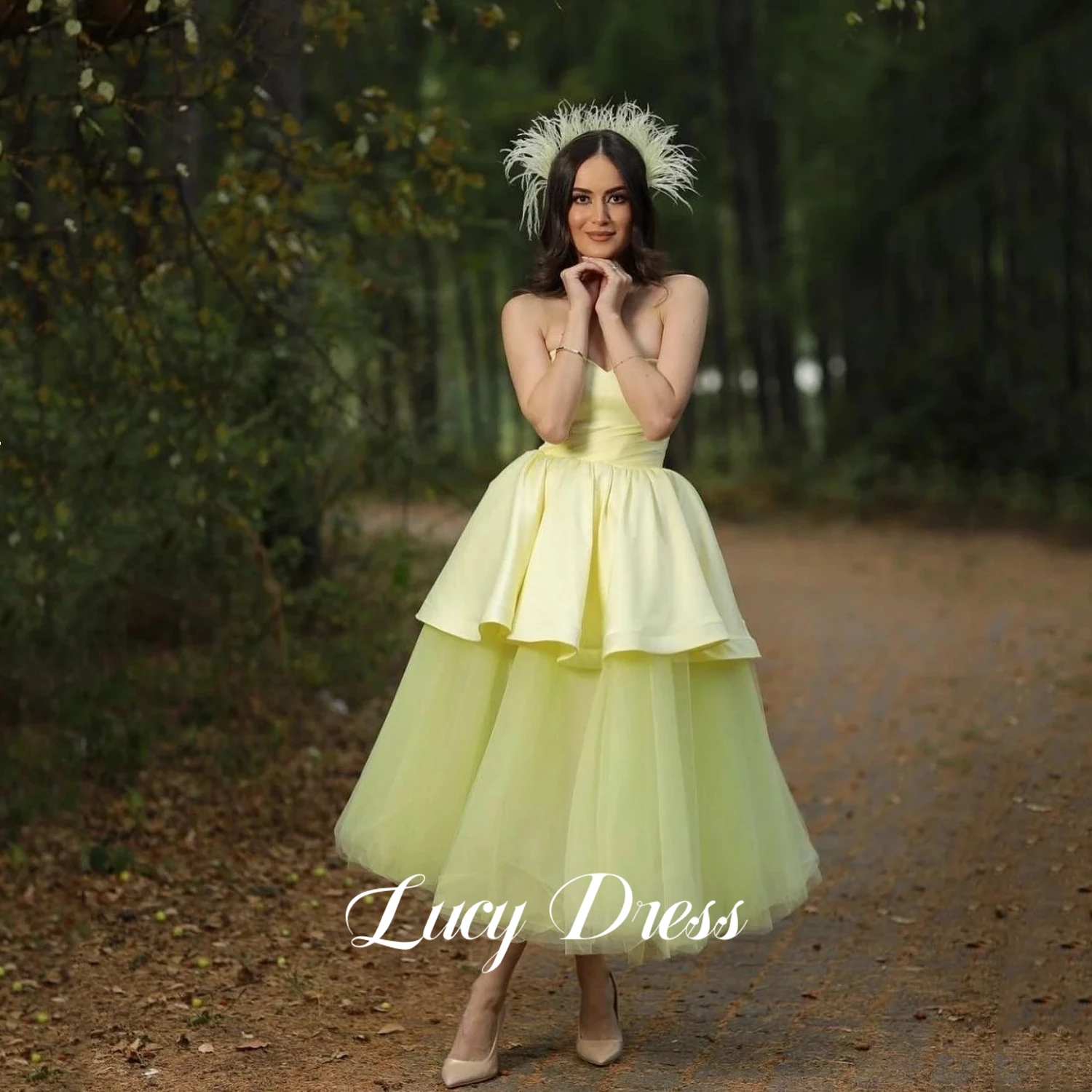 Lucy Customized Graduation Dress Robes De Cocktail Dresses Special Occasion Dress Birthday Dresses Mid-length Style Party dress 
Lucy Customized Graduation Dress Robes De Cocktail Dresses Special Occasion Dress Birthday Dresses Mid-length Style Party dress