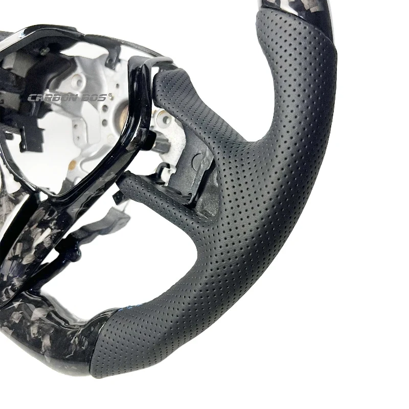 Suitable Carbon Bos Q50 Car Steering Wheel Black Forged Carbon Fiber Q50 Q60 Q70 G35 G37 Auto Acce
Suitable Carbon Bos Q50 Car Steering Wheel Black Forged Carbon Fiber Q50 Q60 Q70 G35 G37 Auto Acce