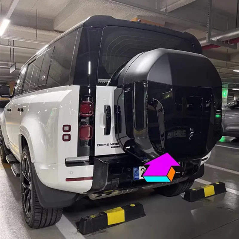 Applicable To 20-22 Land Rover Defender Spare Tire Cover Tire Protective Cover Rear Hanging Spare Tire Cover Modification
Applicable To 20-22 Land Rover Defender Spare Tire Cover Tire Protective Cover Rear Hanging Spare Tire Cover Modification