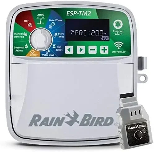 ESP-TM2 Indoor Outdoor Irrigation WiFi Zone Controller Timer Box and Link Lnk WiFi Mobile Wireless Smartphone Upgrade
ESP-TM2 Indoor Outdoor Irrigation WiFi Zone Controller Timer Box and Link Lnk WiFi Mobile Wireless Smartphone Upgrade