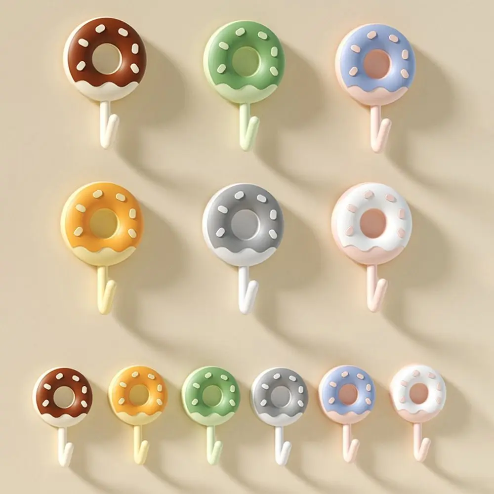 6PCS New Portable Donut Hook Traceless Punch-free Hanging Rack Dopamine Sticky Hooks
6PCS New Portable Donut Hook Traceless Punch-free Hanging Rack Dopamine Sticky Hooks