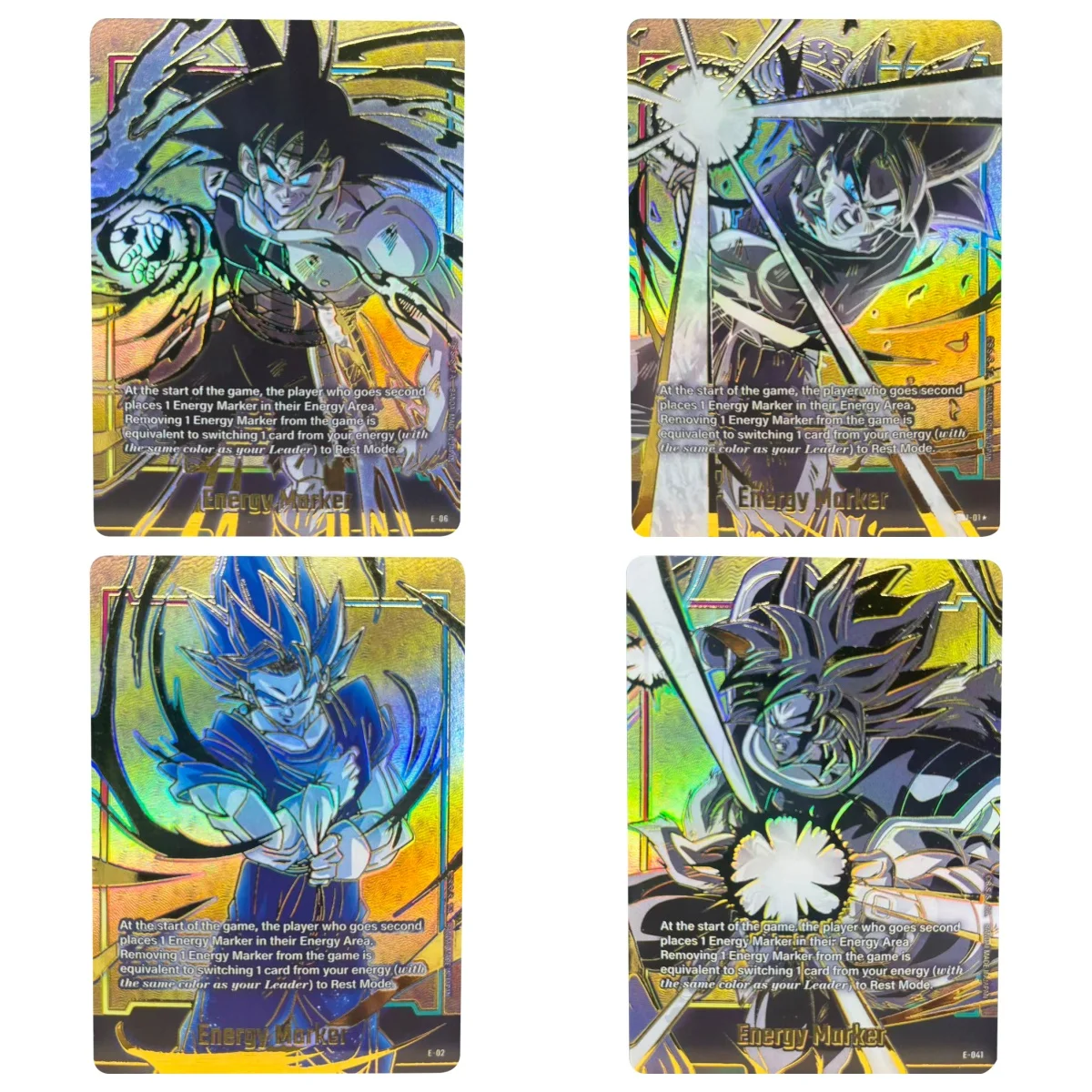 Dragon Ball Collection Cards Son Goku Broli Vegetto Energy Marker Card DIY Hot Stamping Self Made Game Anime Cards Gift Toy
Dragon Ball Collection Cards Son Goku Broli Vegetto Energy Marker Card DIY Hot Stamping Self Made Game Anime Cards Gift Toy