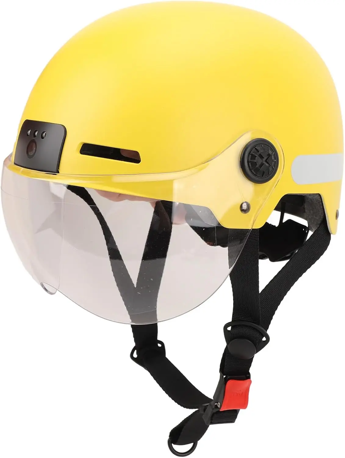 Smart Bike Helmet 1080P 30fps Camera Adjustable Sports Cycling Helmet Night with Safety Light Constant Light for Adult Men Women
Smart Bike Helmet 1080P 30fps Camera Adjustable Sports Cycling Helmet Night with Safety Light Constant Light for Adult Men Women