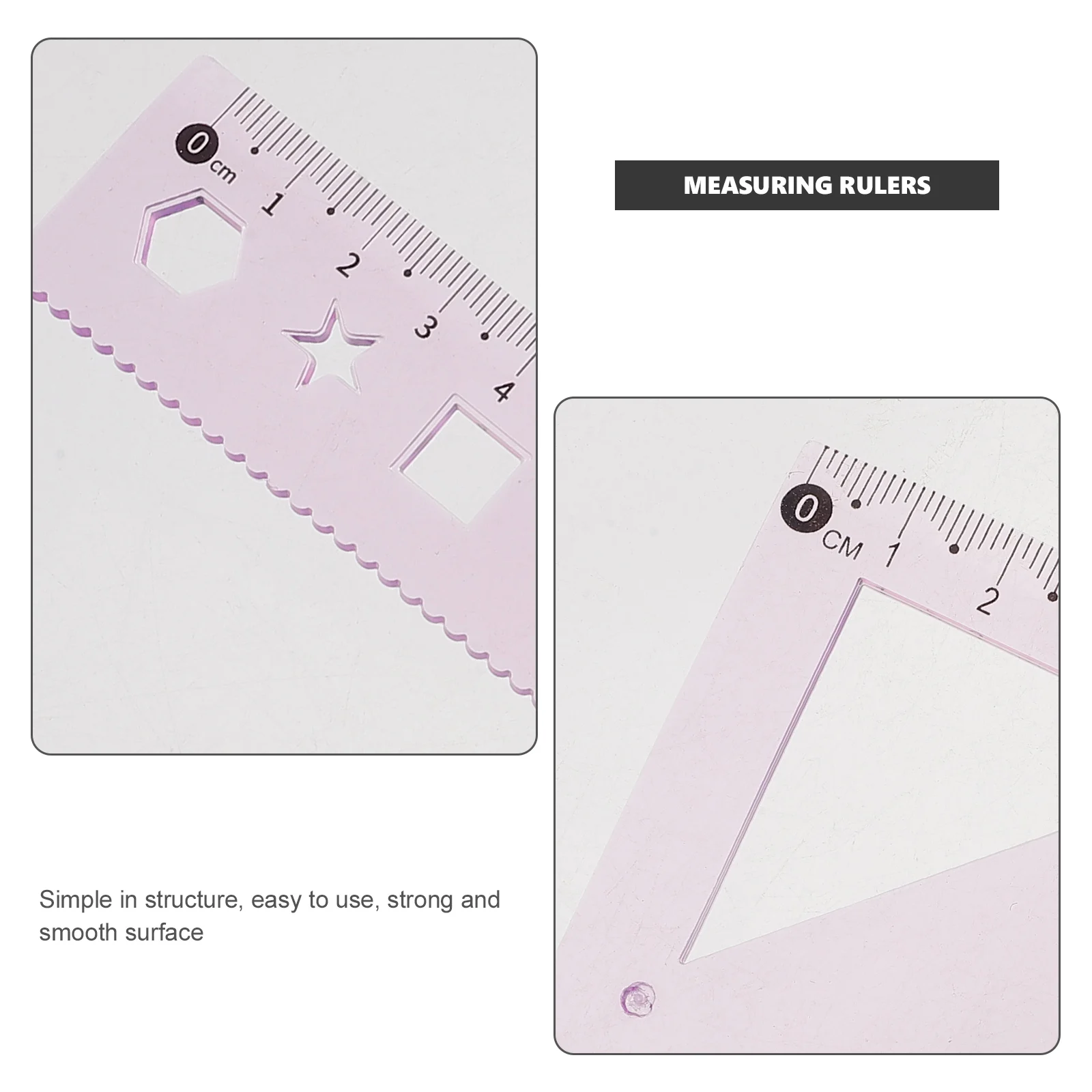 3 Sets Drawing Ruler Measuring Students Tool Drafting Tools Multi-functional Precision Protractor
3 Sets Drawing Ruler Measuring Students Tool Drafting Tools Multi-functional Precision Protractor