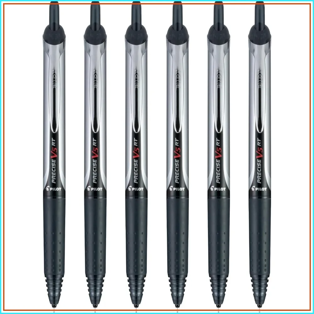 Extra Fine Rollerball Pens 0.5 mm, Black Ink, Pack of 6 - Smooth Writing for School, Journaling & Office
Extra Fine Rollerball Pens 0.5 mm, Black Ink, Pack of 6 - Smooth Writing for School, Journaling & Office