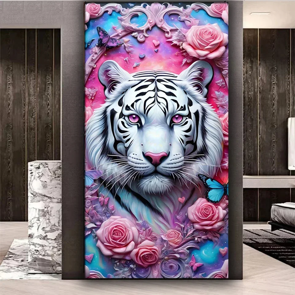 White Tiger Flowers Diamond Painting Large Size,Diy Full Square Round Diamond Mosaic Embroidery Jewelry Cross Stitch Home Decor
White Tiger Flowers Diamond Painting Large Size,Diy Full Square Round Diamond Mosaic Embroidery Jewelry Cross Stitch Home Decor
