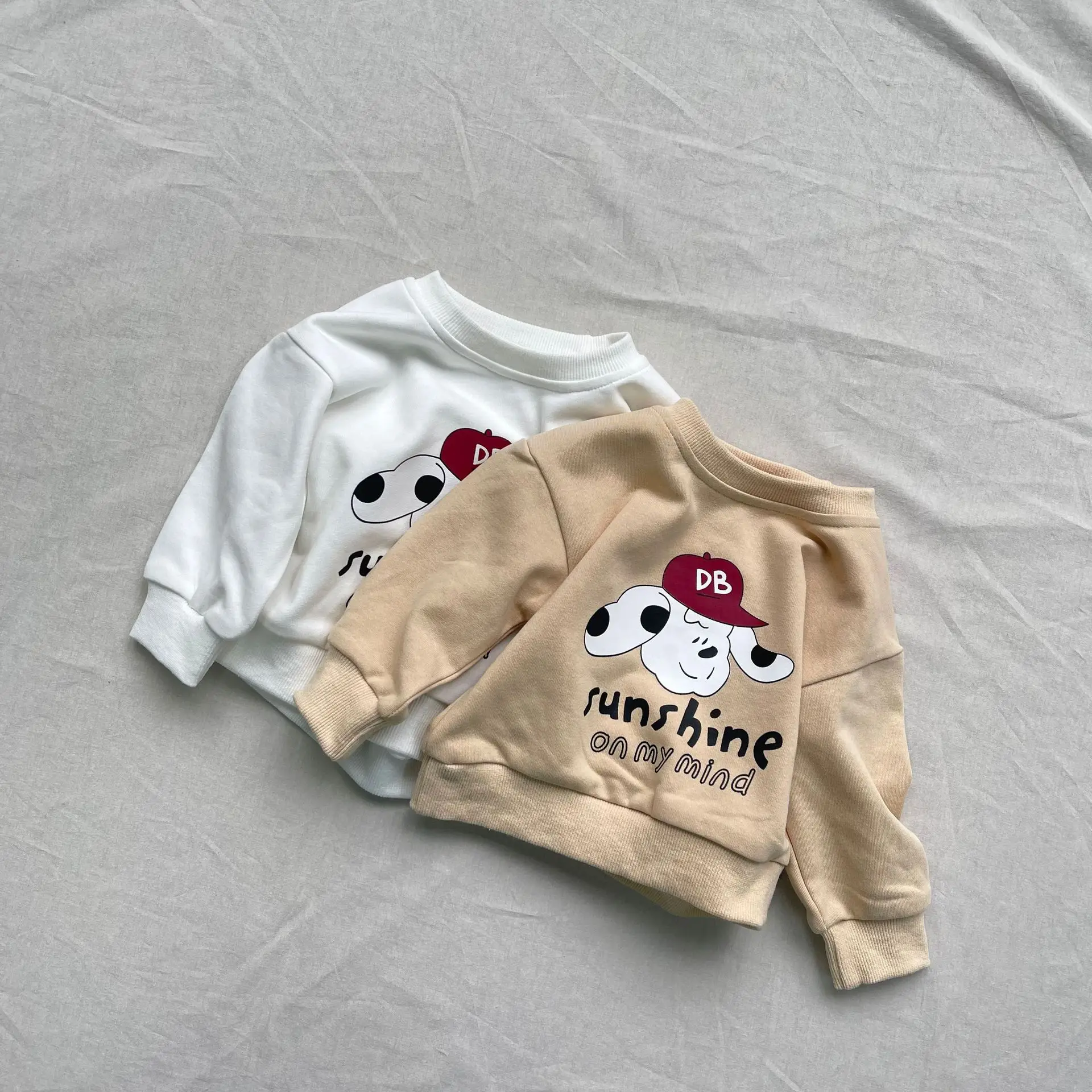 2025 Spring New Baby Long Sleeve Cartoon Sweatshirt Infant Girl Cute Dog Print Tops Cotton Children Boys Casual Sweatshirt
2025 Spring New Baby Long Sleeve Cartoon Sweatshirt Infant Girl Cute Dog Print Tops Cotton Children Boys Casual Sweatshirt