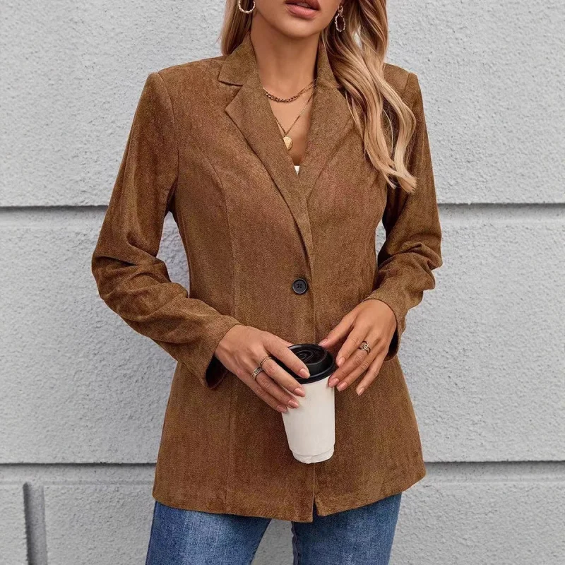 Autumn Winter 's Fashion Elegant Solid Color Cardigan Women New European and American Style
Autumn Winter 's Fashion Elegant Solid Color Cardigan Women New European and American Style