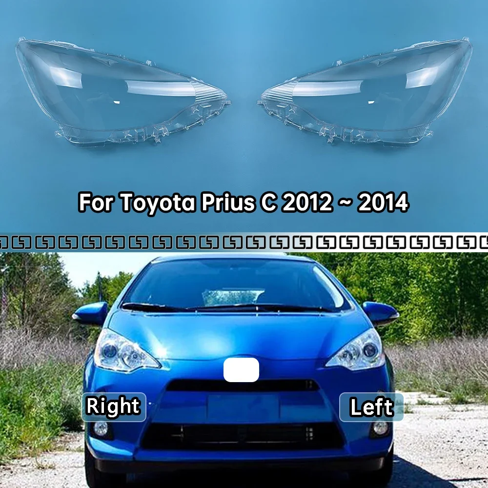 For Toyota Prius C 2012 2013 2014 Car Front Headlight Lens Cover Clear Headlamp Cover Glass Shell Transparent Lampshade
For Toyota Prius C 2012 2013 2014 Car Front Headlight Lens Cover Clear Headlamp Cover Glass Shell Transparent Lampshade