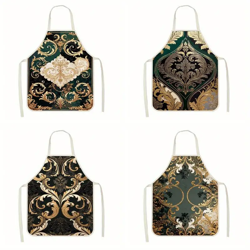 Baroque Pattern Aprons Linen apron, suitable for kitchen cooking, parent-child interaction, painting and other scenarios
Baroque Pattern Aprons Linen apron, suitable for kitchen cooking, parent-child interaction, painting and other scenarios