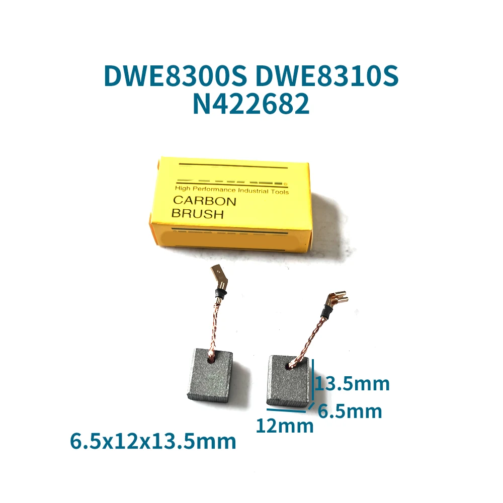 N 422682 Угольные щетки для Dewalt DWE8300S DWE8310S, оригинальная угловая шлифовальная машина, сменные аксессуары для угольной щетки
N 422682 Угольные щетки для Dewalt DWE8300S DWE8310S, оригинальная угловая шлифовальная машина, сменные аксессуары для угольной щетки