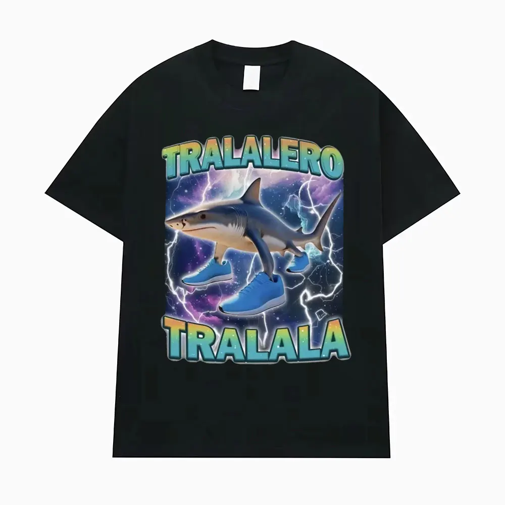 Tralalero Tralala Funny Running Shark Meme T-shirts Gifts for Men Women Fashion Vintage Graphic Short Sleeve T Shirts Streetwear
Tralalero Tralala Funny Running Shark Meme T-shirts Gifts for Men Women Fashion Vintage Graphic Short Sleeve T Shirts Streetwear