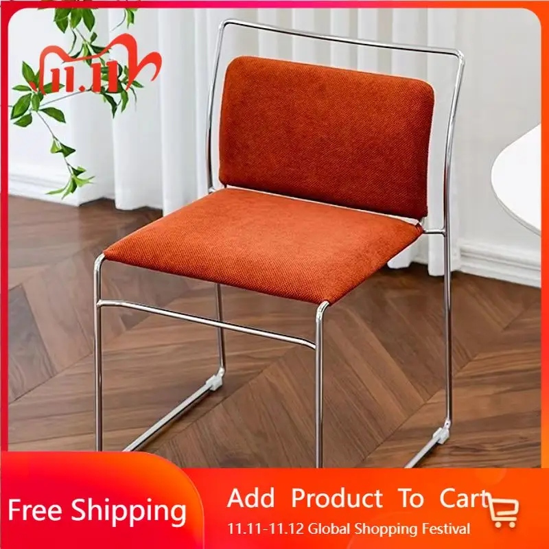 Minimalist Makeup Dining Chairs Comfortable Clear Waiting Wedding Dining Chairs Modern Luxury Nordic Metal Sillas Home Furniture
Minimalist Makeup Dining Chairs Comfortable Clear Waiting Wedding Dining Chairs Modern Luxury Nordic Metal Sillas Home Furniture