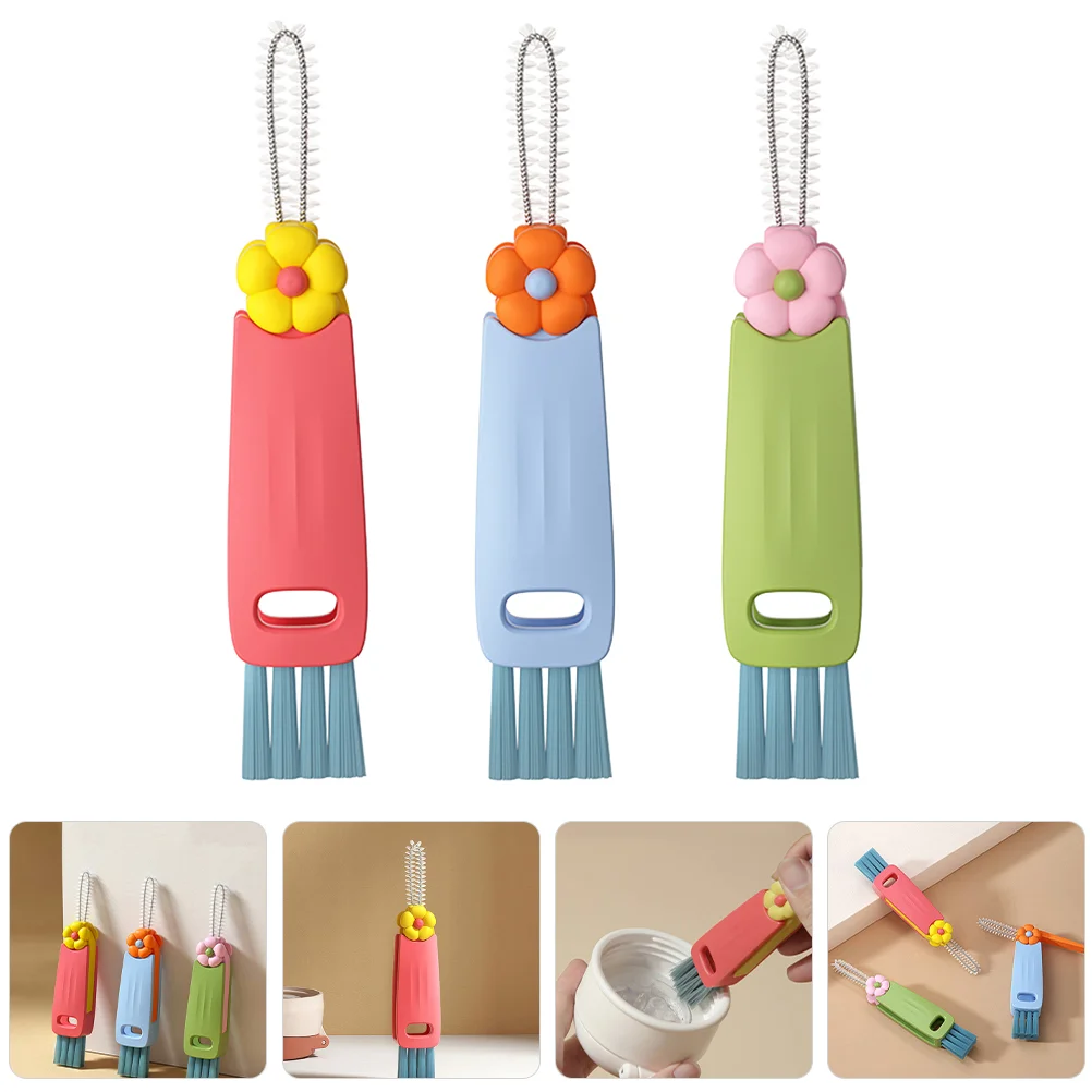 3 Pcs Lid Brush Crevice Brushes for Cleaning Cup Mugs Insulated Multifunction Bottle Detail Gap Pp Multifunctional
3 Pcs Lid Brush Crevice Brushes for Cleaning Cup Mugs Insulated Multifunction Bottle Detail Gap Pp Multifunctional
