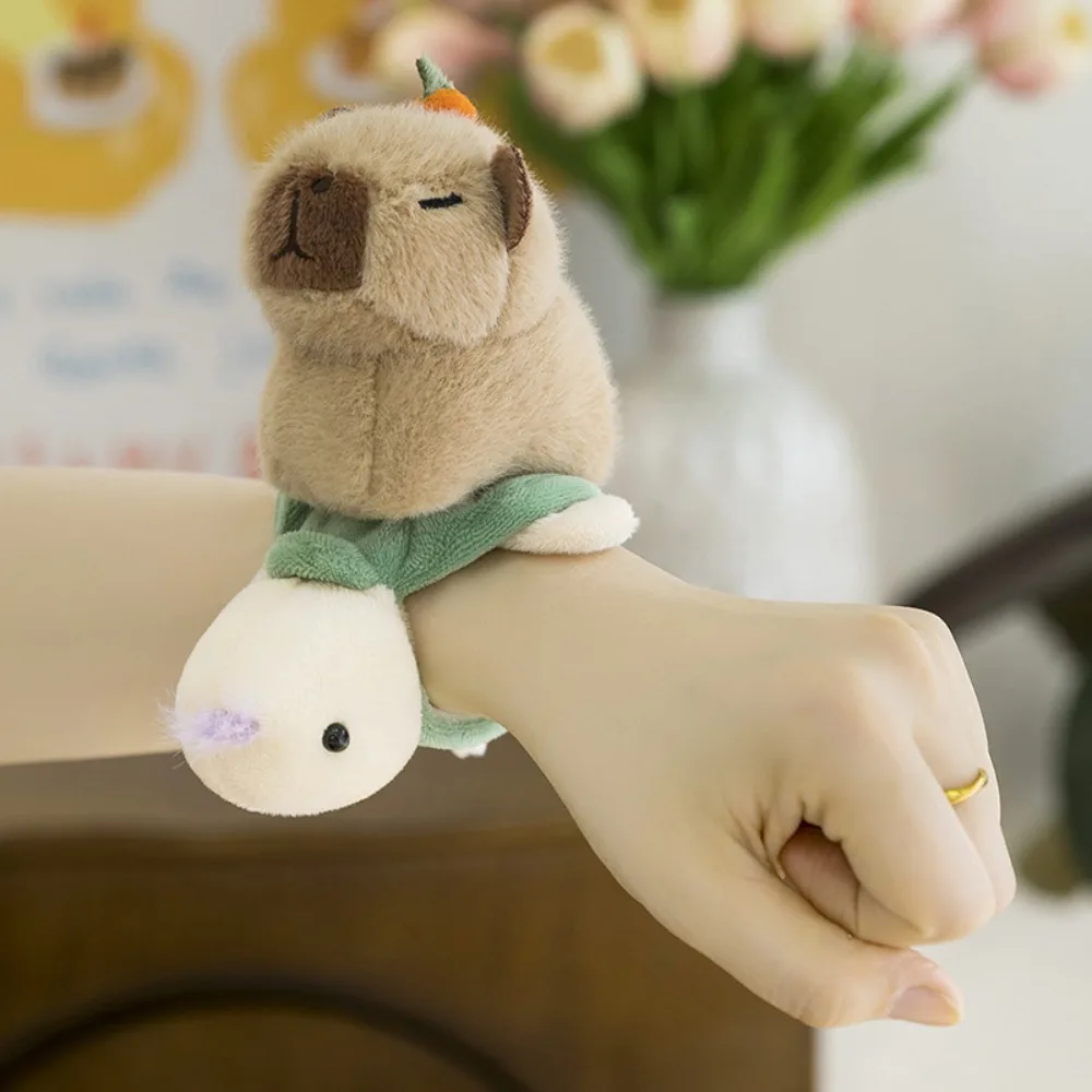 Crocodile Capybara Plush Hand Ring Goose Wrist Style Capybara Slap Snap Doll Toy Cute Cartoon Animal Plush Slap Bracelet
Crocodile Capybara Plush Hand Ring Goose Wrist Style Capybara Slap Snap Doll Toy Cute Cartoon Animal Plush Slap Bracelet
