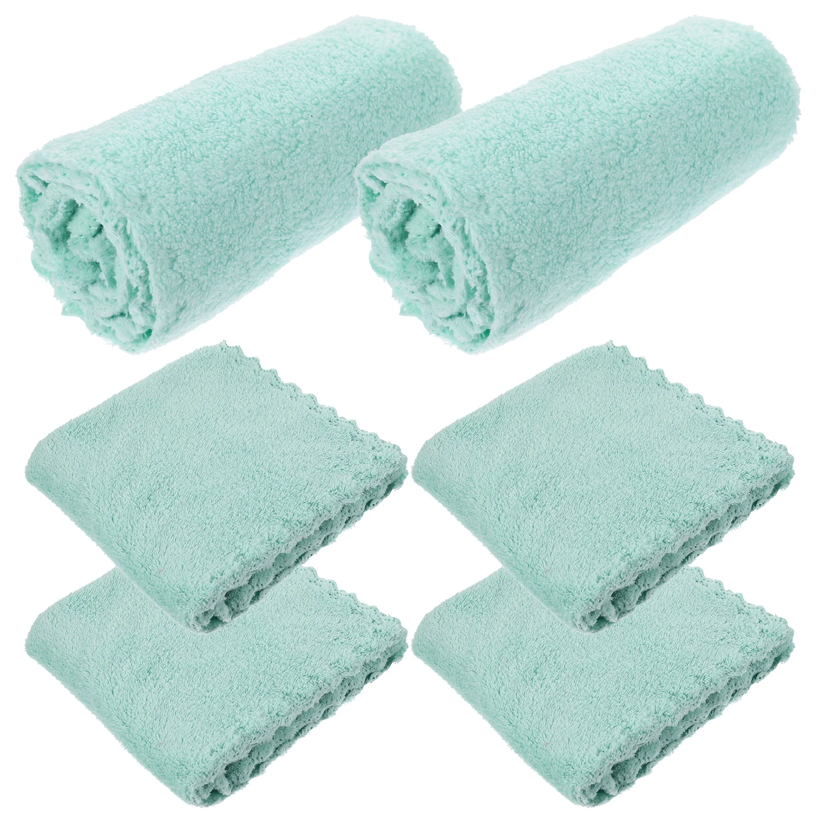 6 Pcs Coral Fleece Face Towels 30x30cm Reusable Make Up Remover Cloths Washable Facial Cleansing Bath Child Soft Skin Friendly
6 Pcs Coral Fleece Face Towels 30x30cm Reusable Make Up Remover Cloths Washable Facial Cleansing Bath Child Soft Skin Friendly