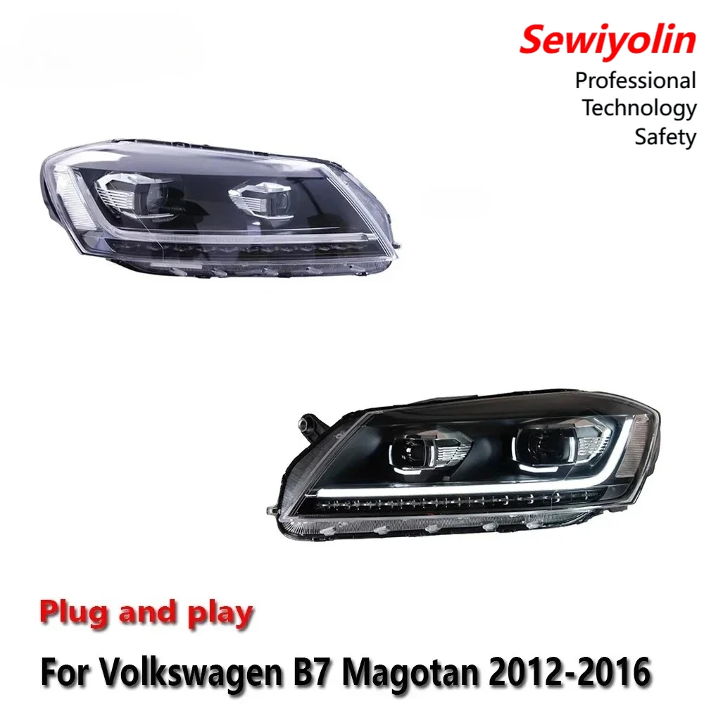 Car LED Upgrade Headlight Accessories For VW Magotan B7 2012-2016 DRL Brake Turn Signal Lamp Plug and Play
Car LED Upgrade Headlight Accessories For VW Magotan B7 2012-2016 DRL Brake Turn Signal Lamp Plug and Play