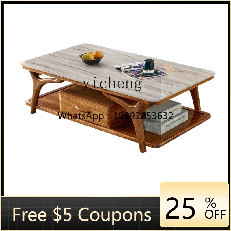 TQH coffee table TV cabinet marble combination light luxury simple home living room rectangular tea table tea table
TQH coffee table TV cabinet marble combination light luxury simple home living room rectangular tea table tea table