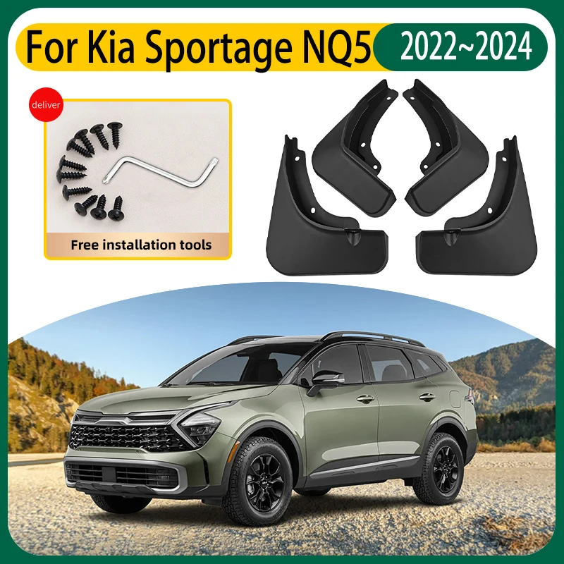 For Kia Sportage NQ5 2024 Accessories 2023 2022 LWB Mudguards Car Mud Flaps Splash Guards Front Muds Rear Fender Car Accessories
For Kia Sportage NQ5 2024 Accessories 2023 2022 LWB Mudguards Car Mud Flaps Splash Guards Front Muds Rear Fender Car Accessories