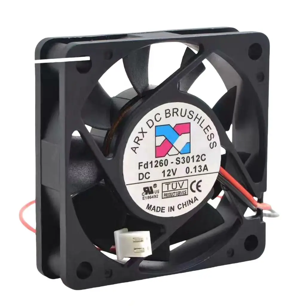 6cm/ cm silent small fan 6015 12V 0.13A is suitable for chassis power supply and other equipment.
6cm/ cm silent small fan 6015 12V 0.13A is suitable for chassis power supply and other equipment.