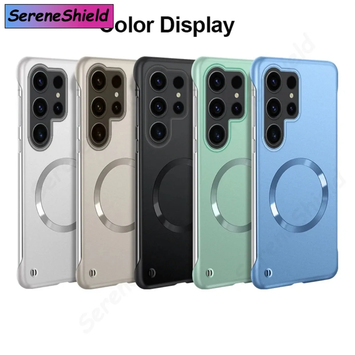 Thin Frameless Ultra Thin Magnetic Phone Case for Samsung Galaxy S26 Ultra S25 S24 S23 S22 Plus PC Hard Protective Cooling Cover
Thin Frameless Ultra Thin Magnetic Phone Case for Samsung Galaxy S26 Ultra S25 S24 S23 S22 Plus PC Hard Protective Cooling Cover