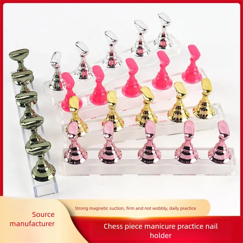 5pcs/Set Magnetic Nail Holder False Nail Tip Practice Stand Crystal Base Holder Nail Art Display For Art Salon DIY & Practice
5pcs/Set Magnetic Nail Holder False Nail Tip Practice Stand Crystal Base Holder Nail Art Display For Art Salon DIY & Practice