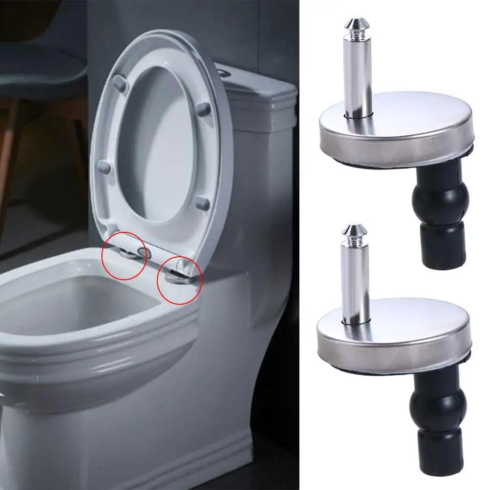 Soft Toilet Seat Hinges Release Quick Fixing Toilet Seats Top Fix Hinge Mountings Replacement for 2pcs
Soft Toilet Seat Hinges Release Quick Fixing Toilet Seats Top Fix Hinge Mountings Replacement for 2pcs