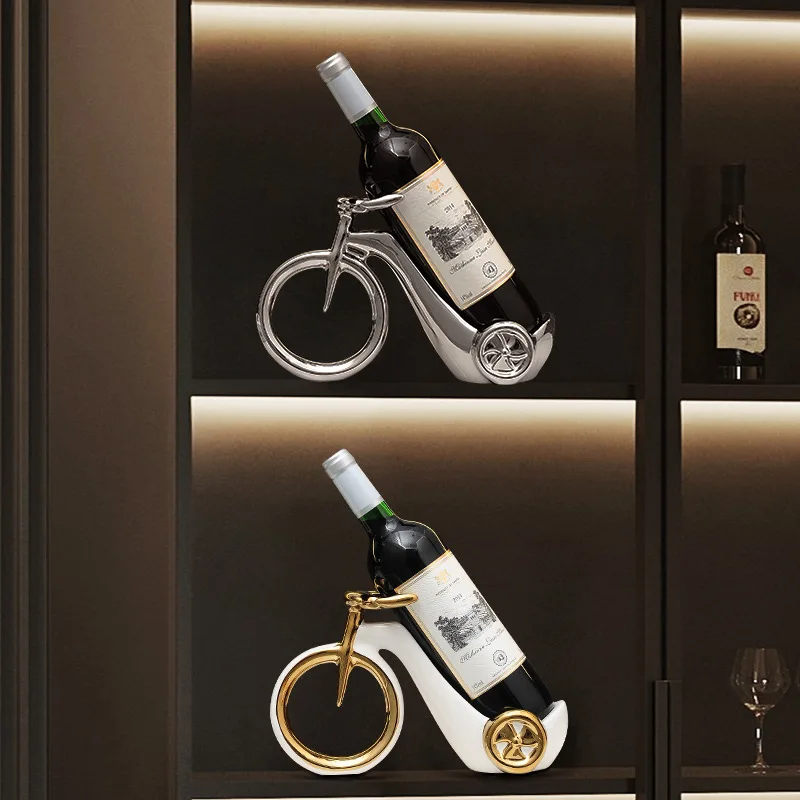 Wine rack ornament in the wine cabinet Light luxury high-end creative modern living room TV cabinet decoration housewarming
Wine rack ornament in the wine cabinet Light luxury high-end creative modern living room TV cabinet decoration housewarming