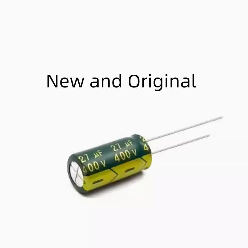 400V27UF high-frequency low resistance long-life high-temperature resistant electrolytic capacitor 8X18
400V27UF high-frequency low resistance long-life high-temperature resistant electrolytic capacitor 8X18