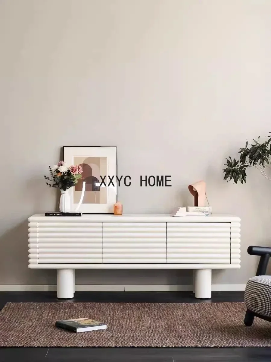 Beige TV Cabinet Modern Simple and Light Luxury Living Room Minimalist Khaki Floor Cabinet TV Cabinet and Tea Table Furniture
Beige TV Cabinet Modern Simple and Light Luxury Living Room Minimalist Khaki Floor Cabinet TV Cabinet and Tea Table Furniture