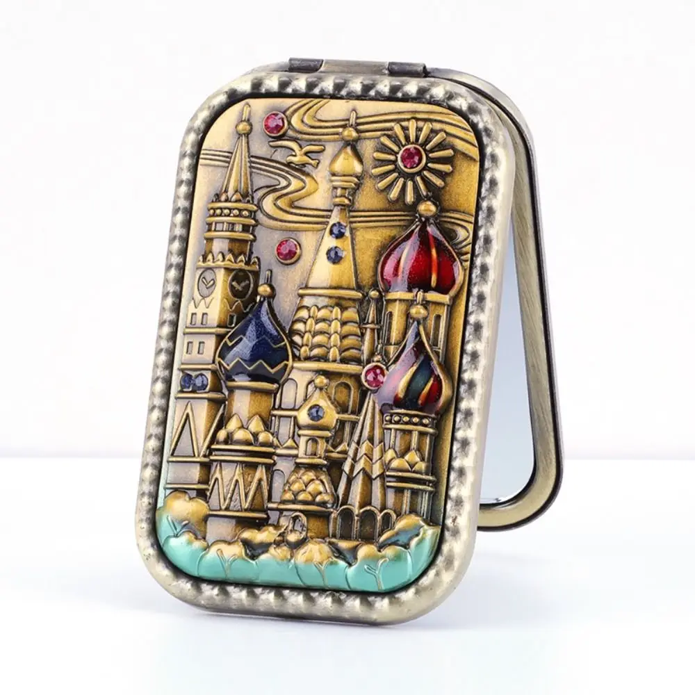 Luxury Vintage Makeup Mirror Retro Peacock Compact Pocket Mirror Rhinestone Double Sided Cosmetic Folding Mirror Beauty
Luxury Vintage Makeup Mirror Retro Peacock Compact Pocket Mirror Rhinestone Double Sided Cosmetic Folding Mirror Beauty