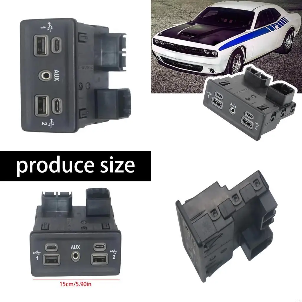 G99F Universal Auto Sound interfaces USB Port Fast Charging Adapter for Vehicle Use
G99F Universal Auto Sound interfaces USB Port Fast Charging Adapter for Vehicle Use