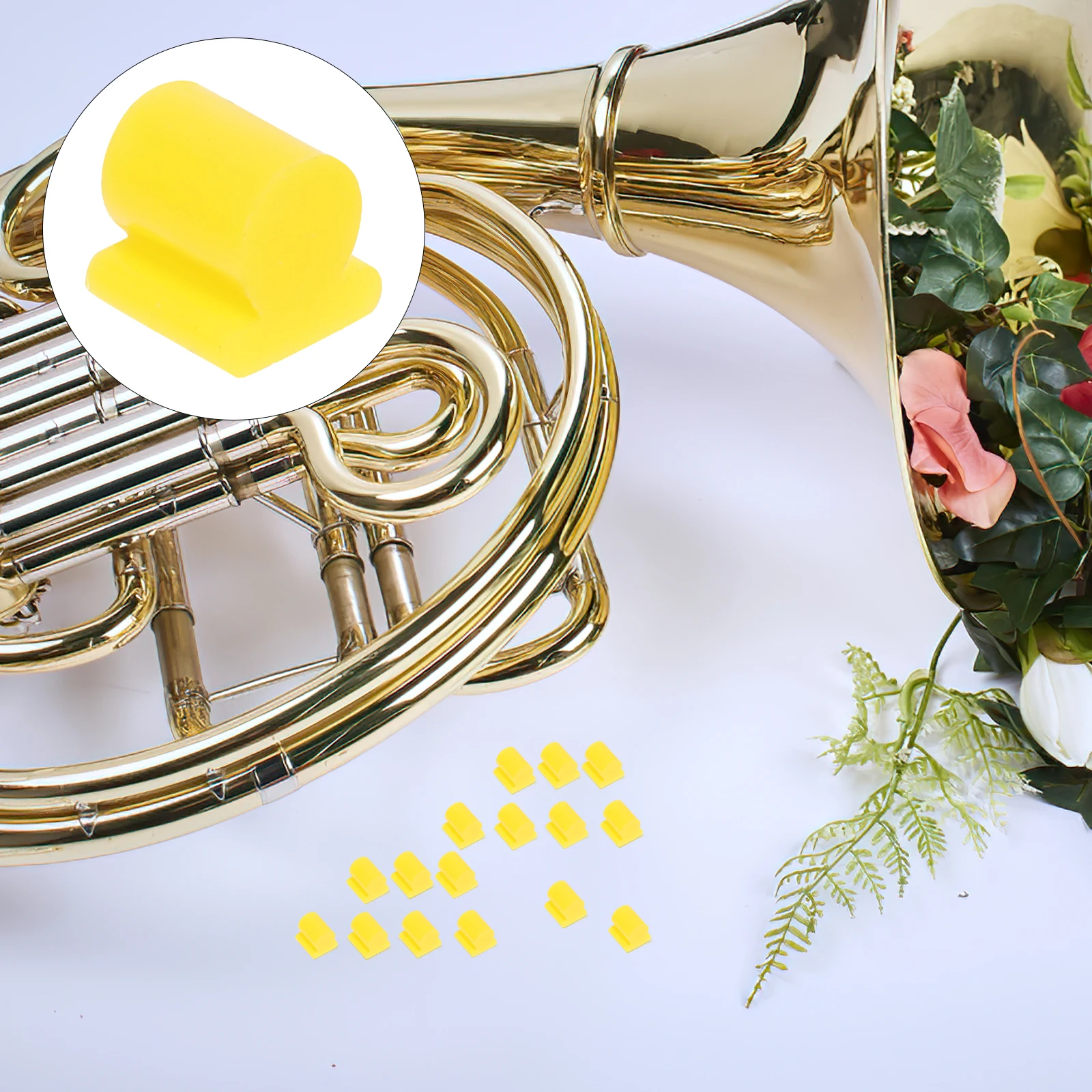 20 Tenor Silicone Plug Soft Drum Silencers Mute Trumpet Holder Pad Yellow Dampener
20 Tenor Silicone Plug Soft Drum Silencers Mute Trumpet Holder Pad Yellow Dampener