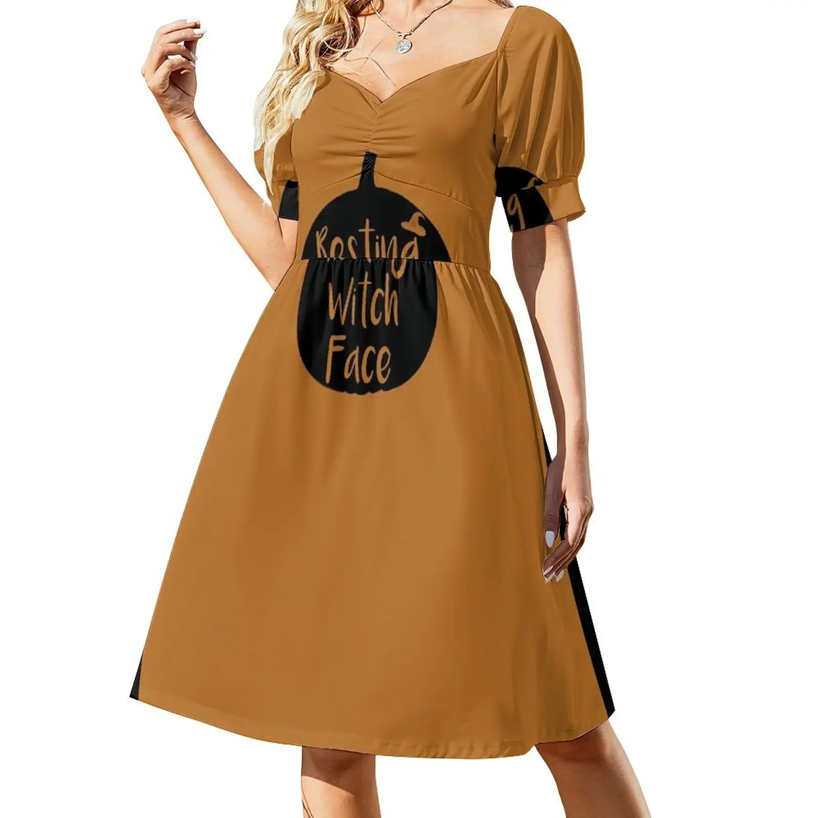 Resting Witch Face Short-Sleeved Dress women's evening dress 2025 women dresses
Resting Witch Face Short-Sleeved Dress women's evening dress 2025 women dresses
