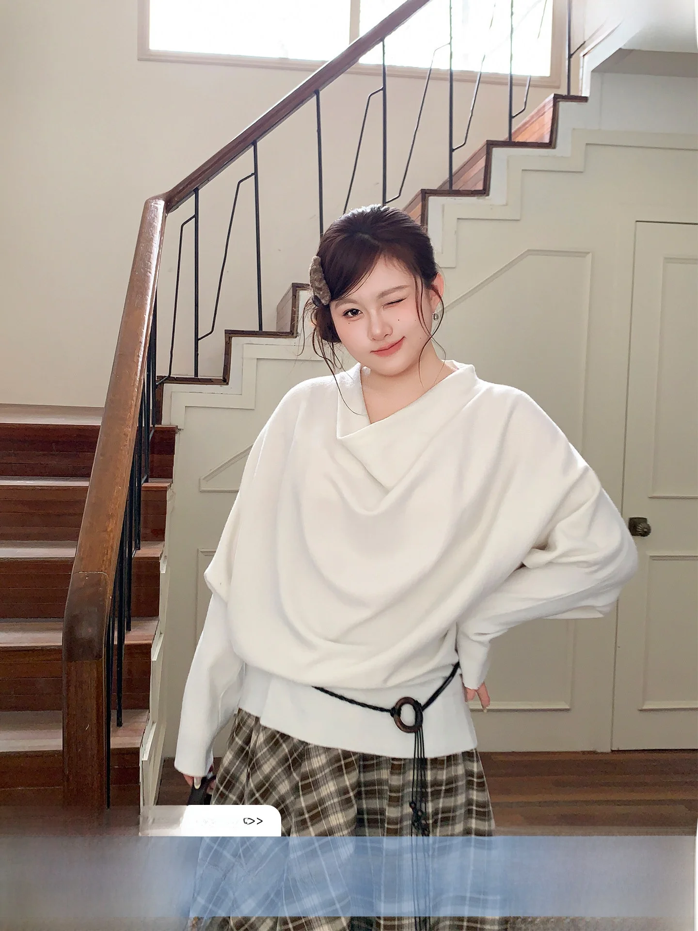 YUZI Korean Style Loose Batwing Knitwear Casual Slouchy Neck Design plus Size Women's Top Polyester Acrylic Nylon Fabric
YUZI Korean Style Loose Batwing Knitwear Casual Slouchy Neck Design plus Size Women's Top Polyester Acrylic Nylon Fabric