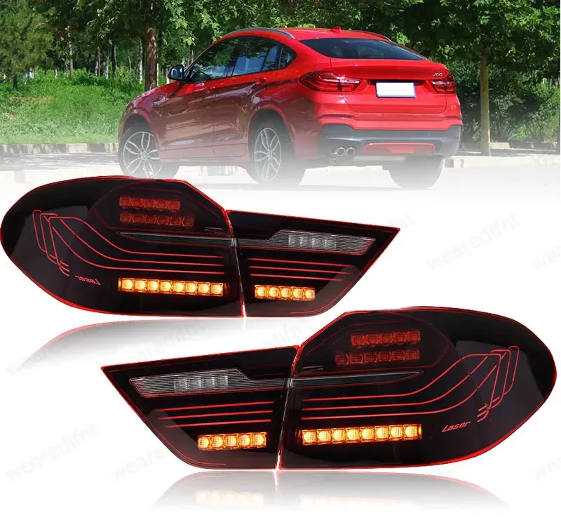 Светодиодные задние фонари для BMW X4 F26 2014-2018 с последовательными указателями поворота и фонарями заднего хода
Светодиодные задние фонари для BMW X4 F26 2014-2018 с последовательными указателями поворота и фонарями заднего хода