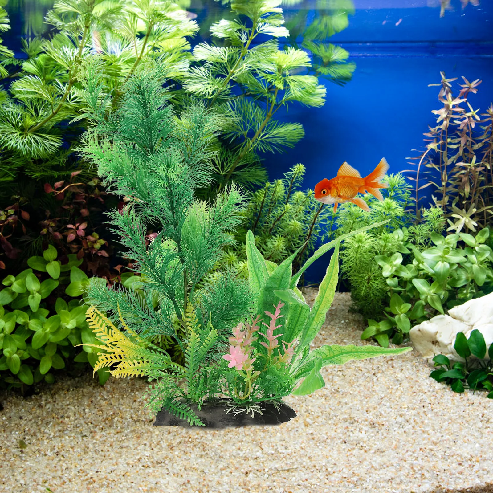 2pcs Aquarium Plants Decorations Plastic Faux Plant Accessories for Fish Tank L scaping Artificial Grass Pet Supplies
2pcs Aquarium Plants Decorations Plastic Faux Plant Accessories for Fish Tank L scaping Artificial Grass Pet Supplies