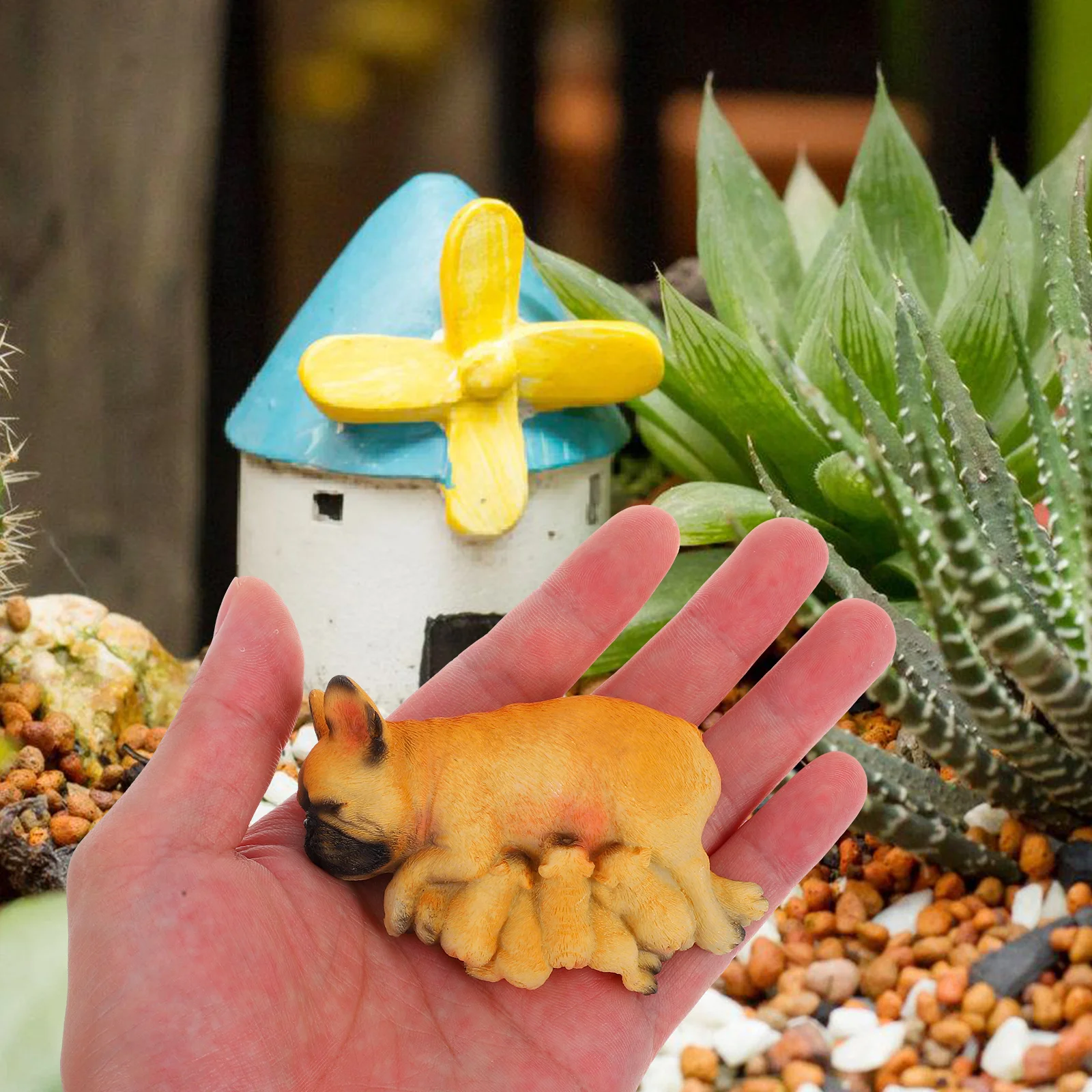 Miniature French Bulldog Statue Resin Garden Decor Dog Figurine Lifelike Bulldog naments Outdoor Indoor Accessories Mini
Miniature French Bulldog Statue Resin Garden Decor Dog Figurine Lifelike Bulldog naments Outdoor Indoor Accessories Mini