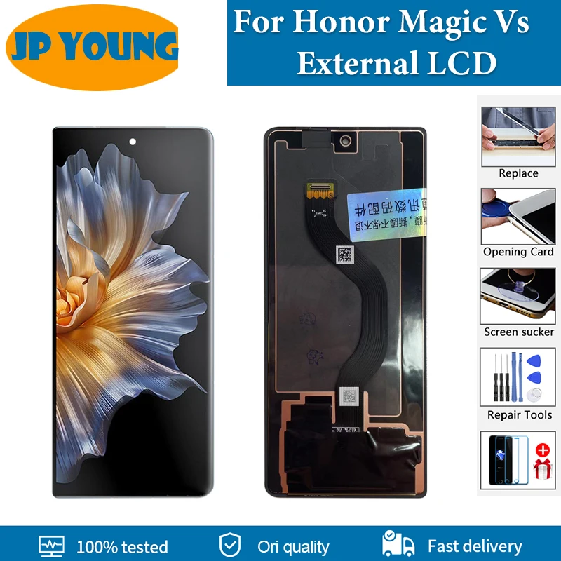 6.45"Original External Screen For Huawei Honor Magic Vs LCD Display Digital Assembly FRI-AN00 Small LCD Replacement Parts
6.45"Original External Screen For Huawei Honor Magic Vs LCD Display Digital Assembly FRI-AN00 Small LCD Replacement Parts