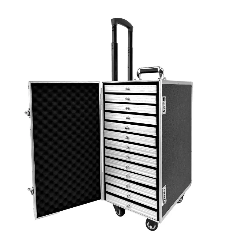 Tie rod jewelry display box 13-layer jewelry plate jewelry storage box
Tie rod jewelry display box 13-layer jewelry plate jewelry storage box