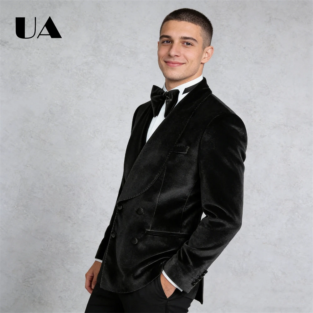 ULBYANRY бархатный пиджак с двойным вентиляционным отверстием, мужской деловой костюм, двубортный пиджак, XXS-7XL, пиджаки на заказ
ULBYANRY бархатный пиджак с двойным вентиляционным отверстием, мужской деловой костюм, двубортный пиджак, XXS-7XL, пиджаки на заказ