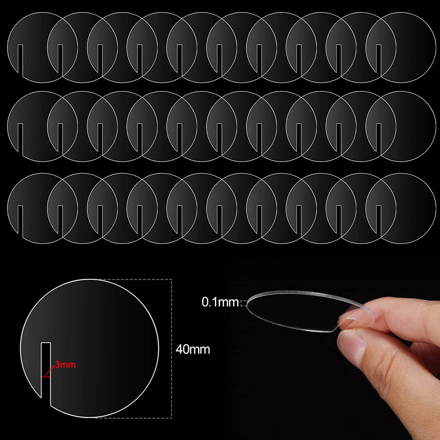 Transparent Acrylic Blank Round Table Number Seat Plate Cocktail Wine Blank Label DIY Wedding Party Birthday Party Seat Plate
Transparent Acrylic Blank Round Table Number Seat Plate Cocktail Wine Blank Label DIY Wedding Party Birthday Party Seat Plate