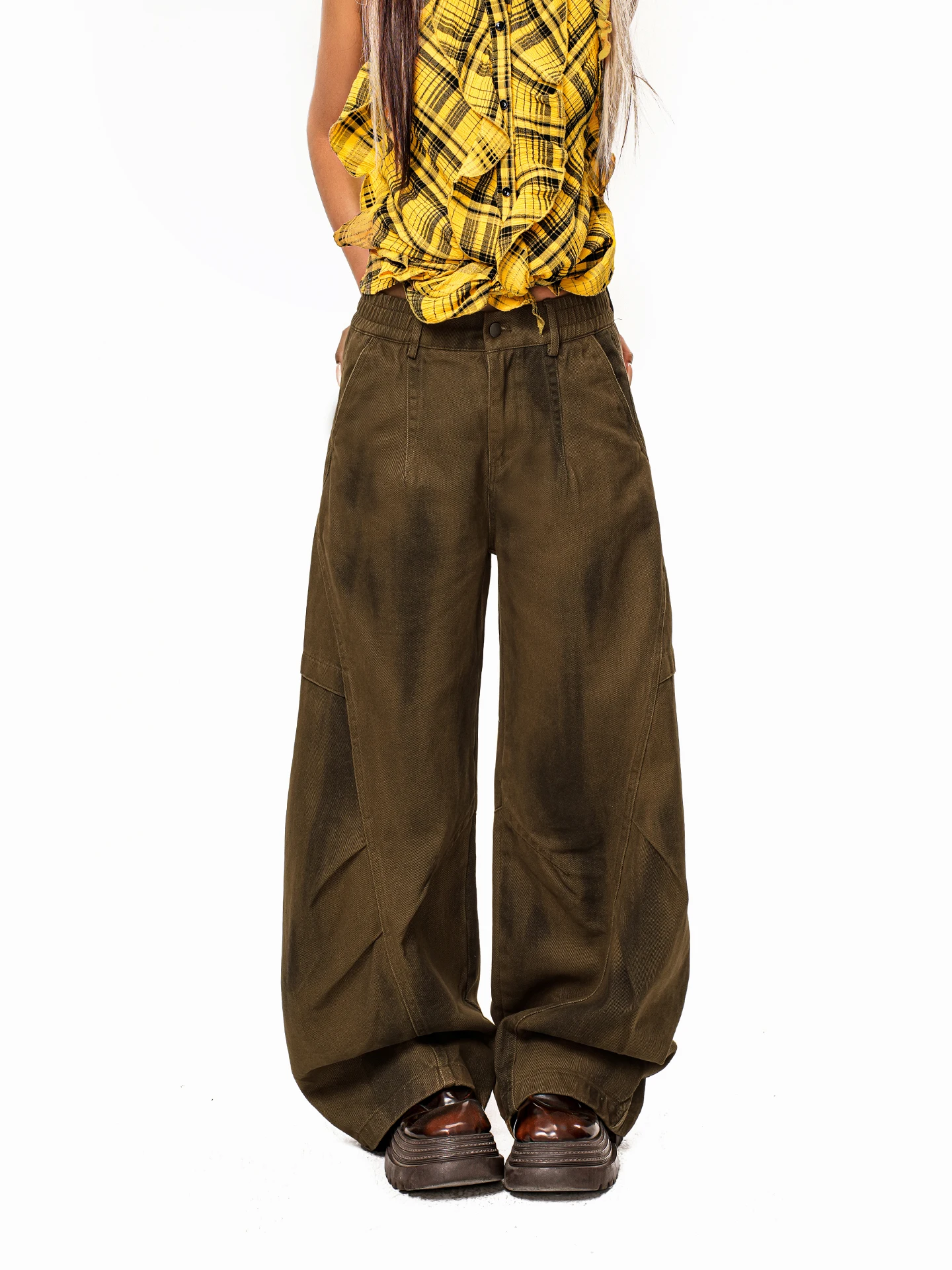 Arielink American Retro Tie Dye Denim Jeans Women Summer Workwear Deconstructed Jazz Spicy Wide Leg Knife Pants Street Style ...
Arielink American Retro Tie Dye Denim Jeans Women Summer Workwear Deconstructed Jazz Spicy Wide Leg Knife Pants Street Style ...
